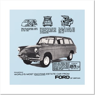 FORD ANGLIA Posters and Art